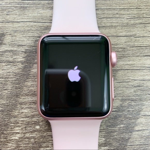 apple watch series 1 38mm pink